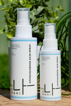Hypochlorous acid facial and body spray